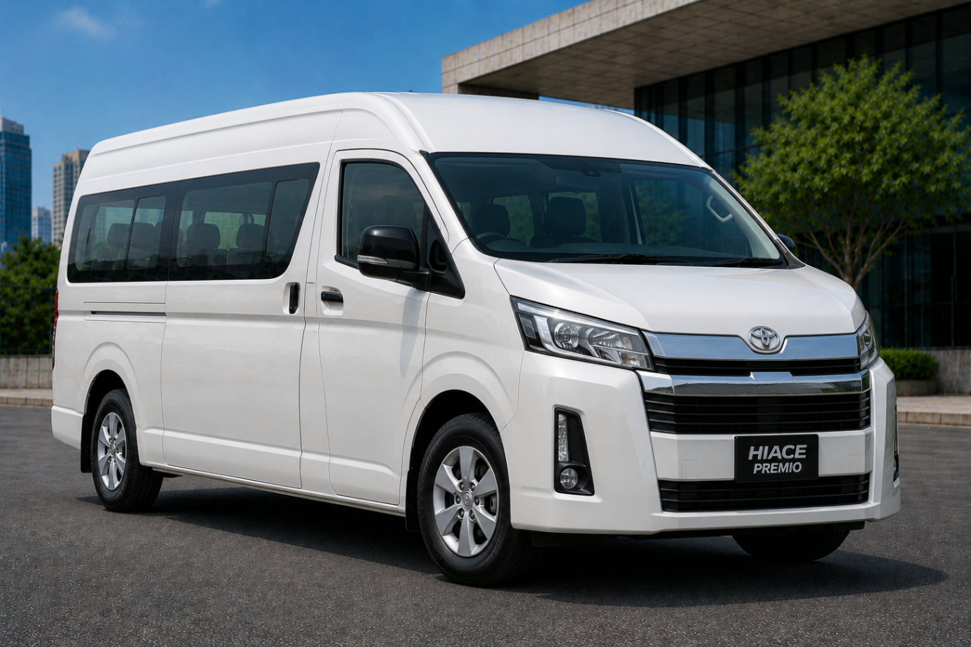 Rental Toyota Hiace Premio Lampung